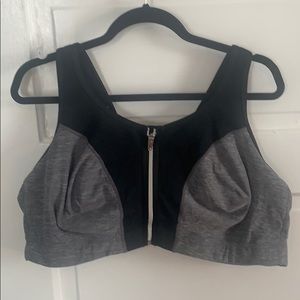Catherine’s 48D zip up sports bra